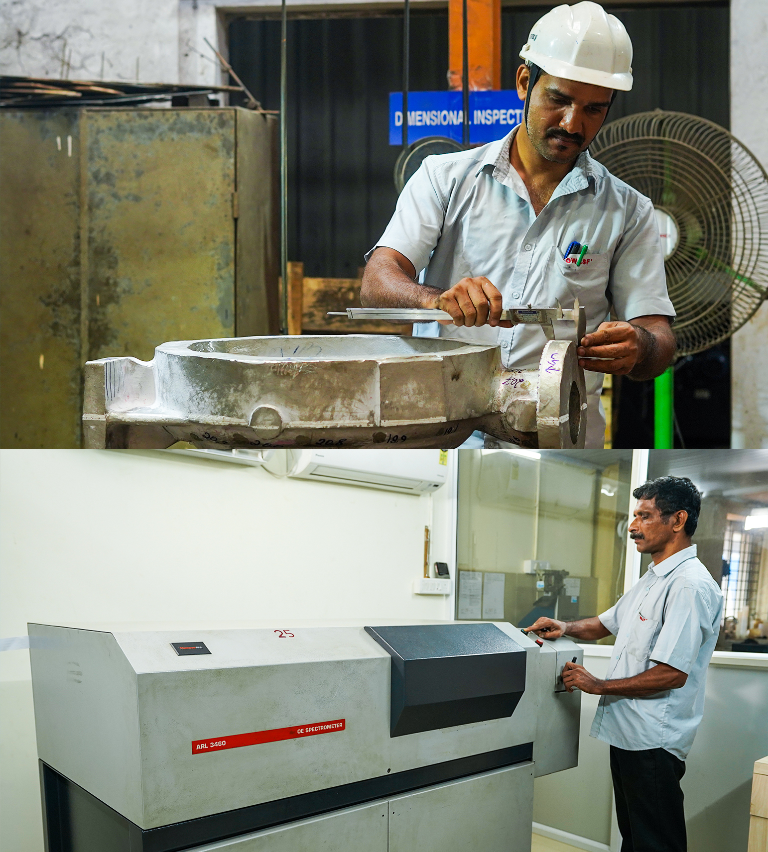 Quality inspection process